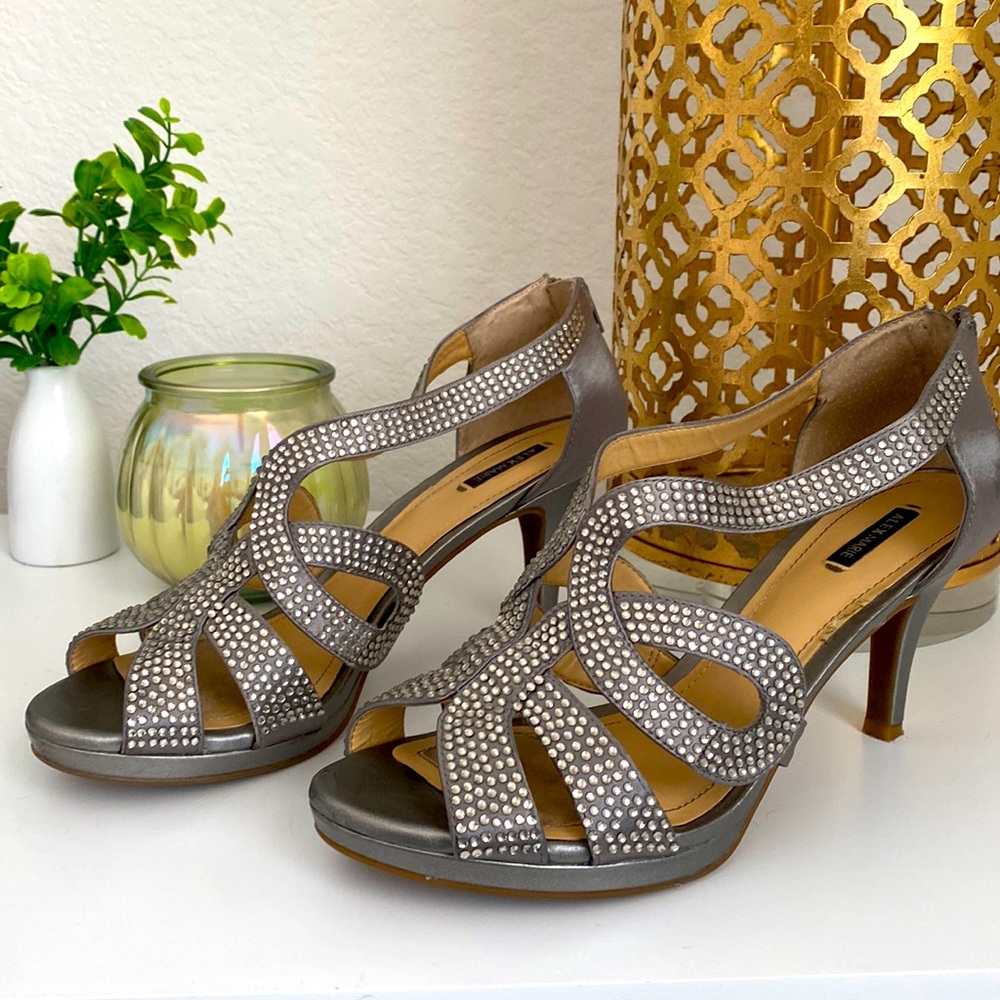 ALEX MARIE Rhinestone Heels